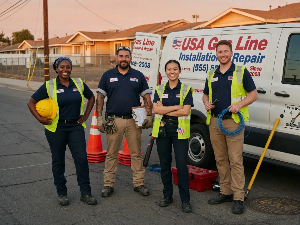 Gas Line Installation company in Camden, TX